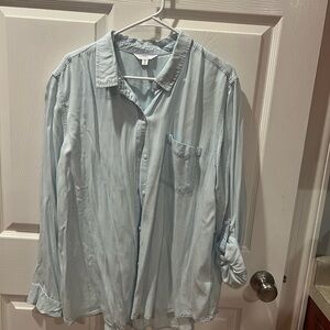 NWT Light Blue denim L/S